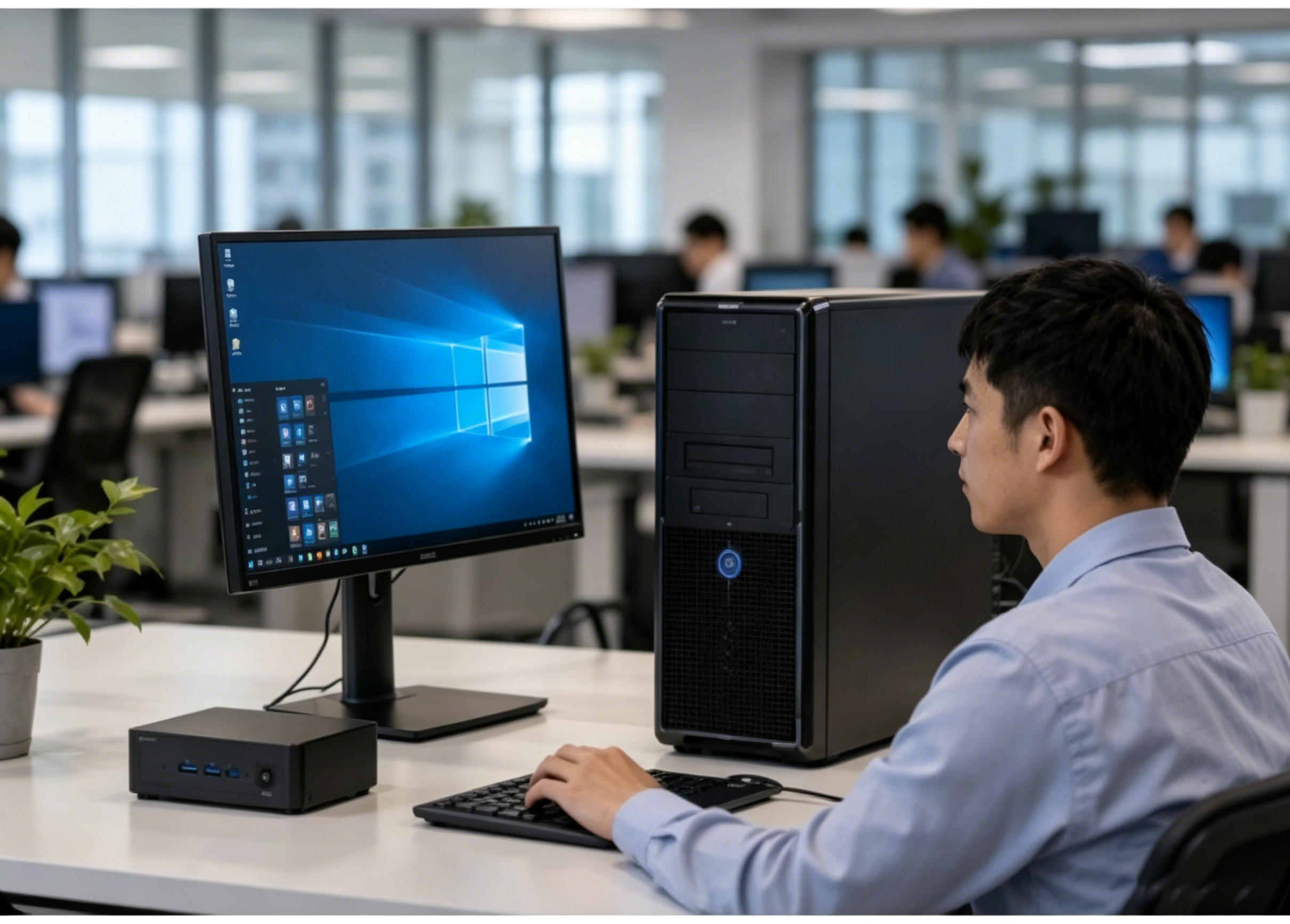 From Desktop to Data Center: How the Palm-sized miniPC is Redefining Virtual Desktop Cloud Terminals(图2)